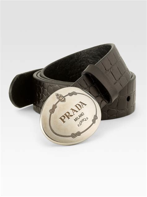 mens prada bracelet|belt prada men's accessories.